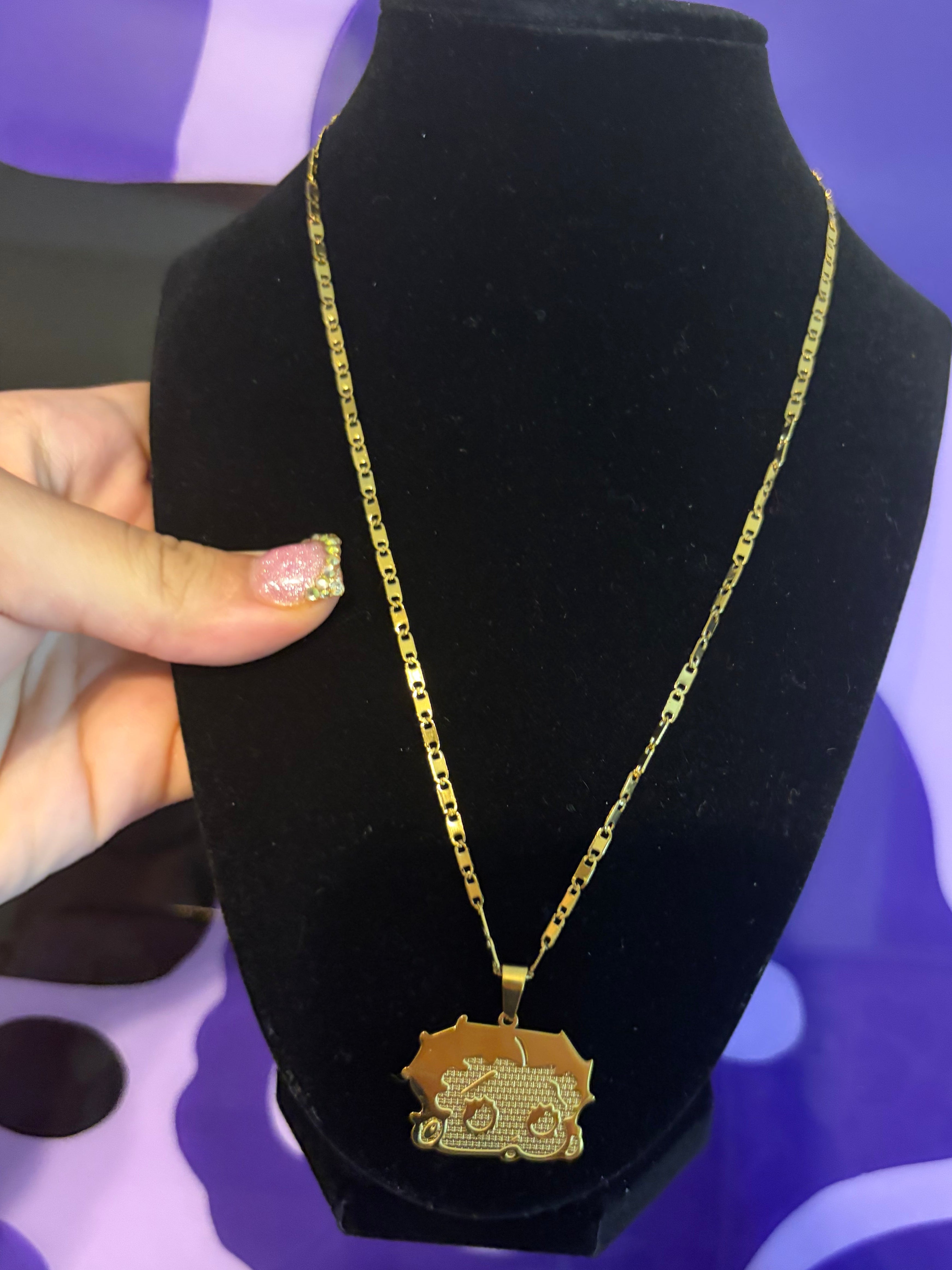 BETY BOOP NECKLACE