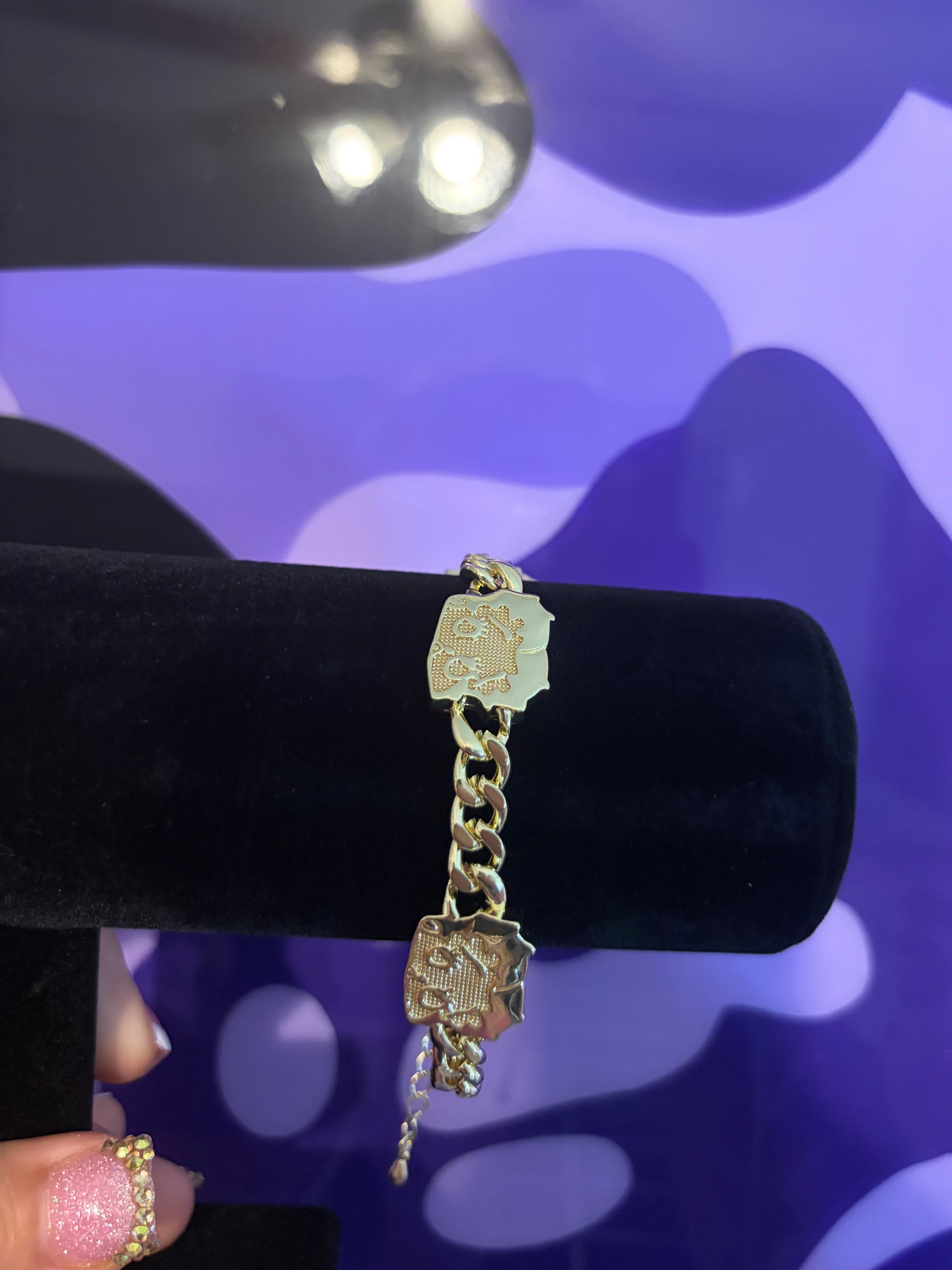 BETTY BOOP CUBAN LINK BRCLT