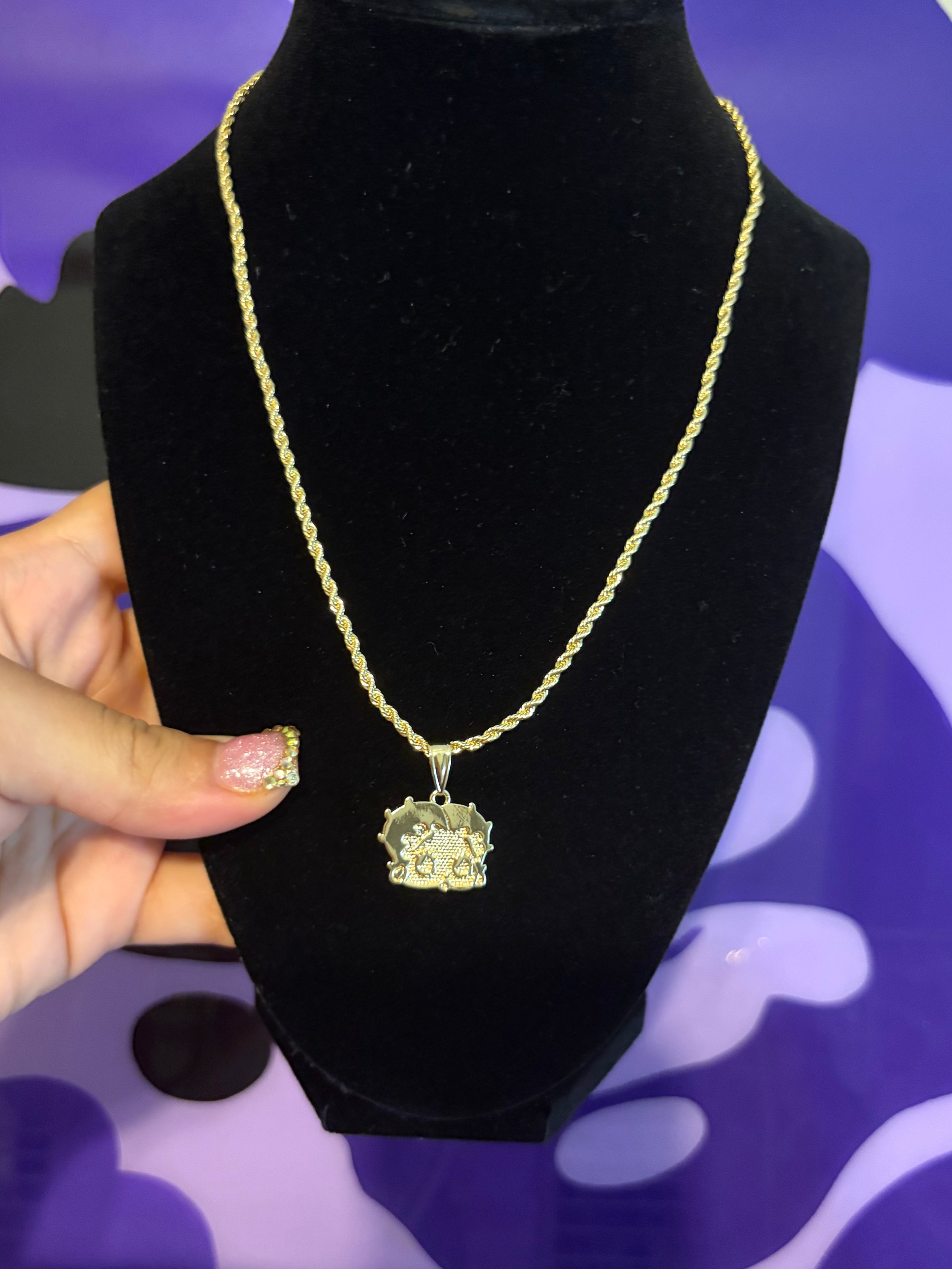 BETTY BOOP NECKLACE
